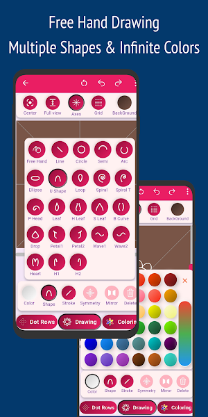 Rangoli Drawing | Dots & Color Screenshot 2