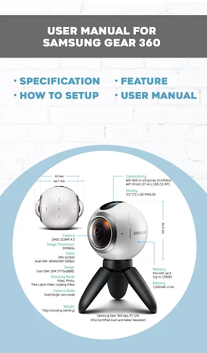 User Manual Samsung Gear 360 Screenshot 1