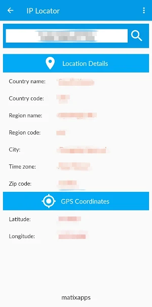IP Locator Screenshot 1