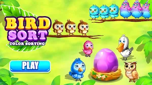 Color Bird Sort - Puzzle Games Screenshot 0
