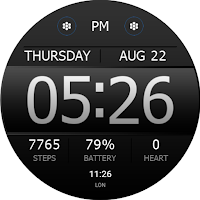 Key WF40 Digital Watch Face