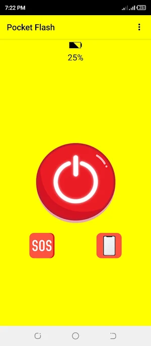 Flashlight app Screenshot 2