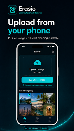 Erasio – AI Watermark Remover Screenshot 1