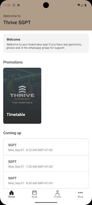 Thrive SGPT Screenshot 1