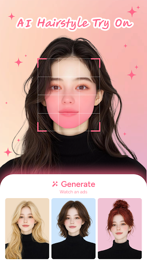 Inception Hair: AI Hairstyle Screenshot 0