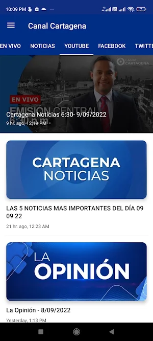 Canal Cartagena Screenshot 2