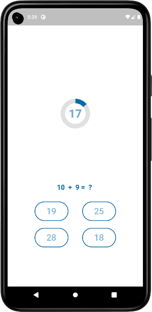 Mathematics Quiz Screenshot 3