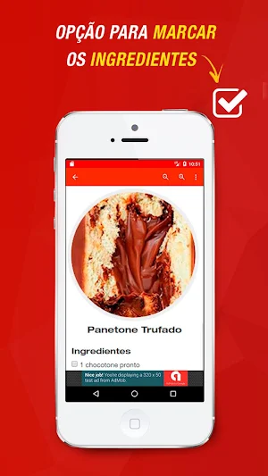 Receitas de Panetone Screenshot 1