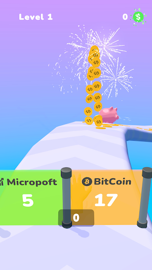 Lucky Investment Run 3D Screenshot 1