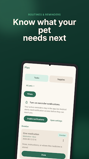 PetCare: Pet Care Tracker Screenshot 1
