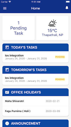 Pomelo HRM Screenshot 3