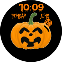 Halloween Pumpkin Watchface