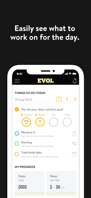 EVOL App Screenshot 1