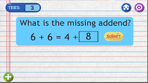 Finding Missing Addends or Sum Screenshot 2
