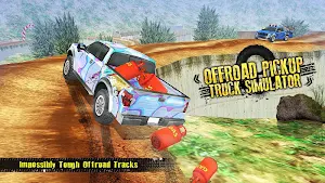 Off - Road Pickup Truck Simulator Screenshot 3