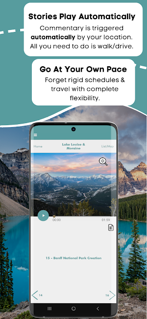 Lake Louise Audio Tour Guide Screenshot 2