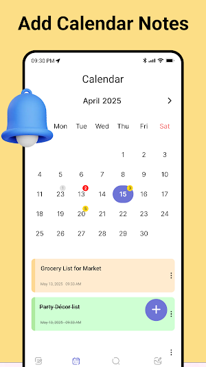 Notepad: Calendar & To do list Screenshot 3