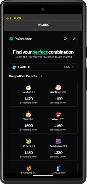 Paldesk - Guide for Palworld Screenshot 1