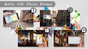 Selfie GIF Photo Frame Editor Screenshot 1