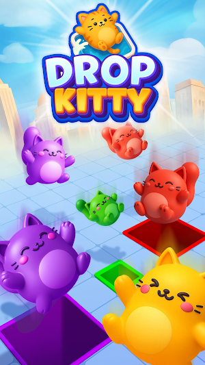 Drop Kitty : Color Puzzle Screenshot 0