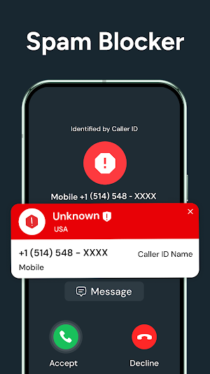 Caller ID - Dialer & Text SMS Screenshot 1