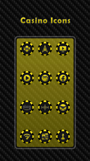 Casino - Yellow Icons Screenshot 3