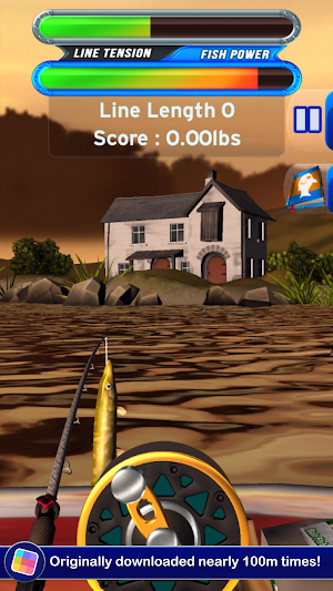 Flick Fishing: Catch Big Fish! Realistic Simulator Screenshot 1