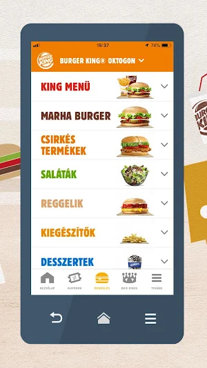 BURGER KING® Magyarország Screenshot 2