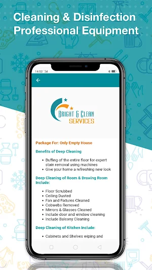 Bright and Clean Services Screenshot 2