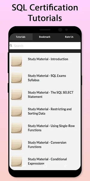 Easy SQL Certification Tutorial Screenshot 0