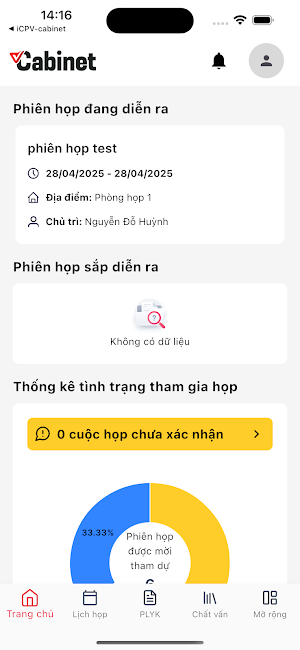 eCabinet tỉnh Quảng Ngãi Screenshot 3