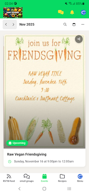 RawVegansTampaBay Screenshot 1