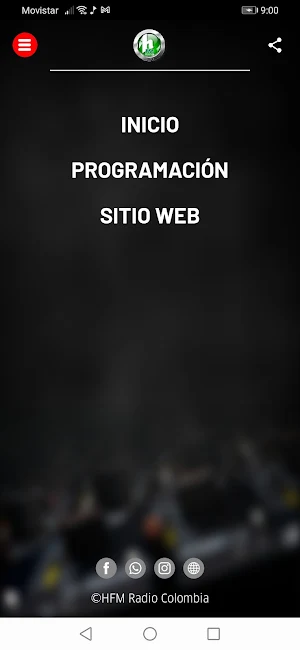 HFM Radio Colombia Screenshot 2