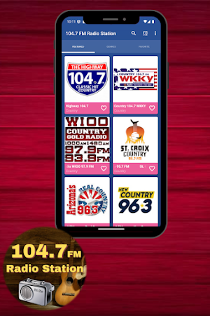 104.7 FM Radio Station Screenshot 1