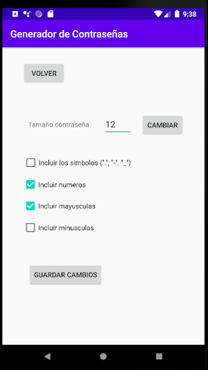 Password generator Screenshot 2