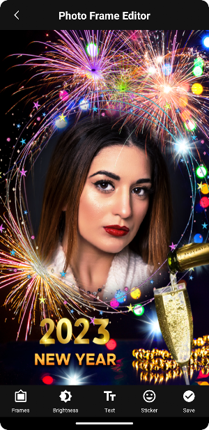 New Year Photo Frame 2023 Screenshot 0