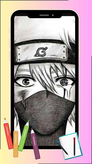 How to Draw Anime Naru Screenshot 1