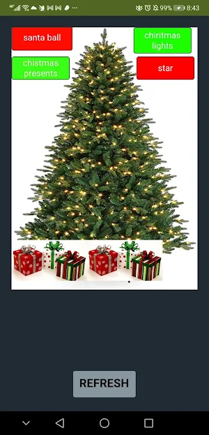 Christmas Tree App Screenshot 1