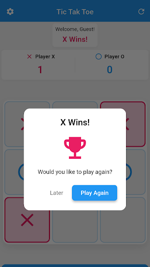 Tic Tac Toe : Filthyrich Game Screenshot 1