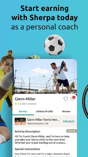 Sherpa Pro: Sports Trainers Screenshot 2