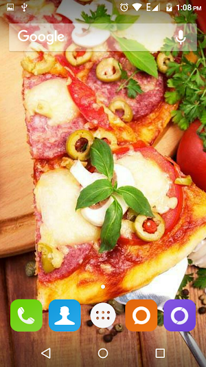 Pizza Wallpaper Hd Screenshot 2