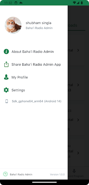 Baha’i Radio Admin Screenshot 3