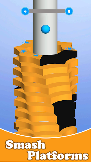 Twist Stack: Ball Smash Screenshot 1