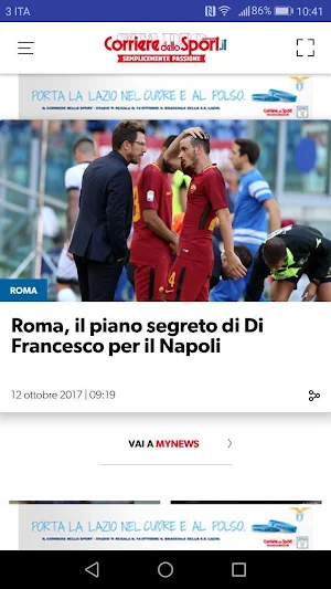 Corriere dello Sport.it Screenshot 0