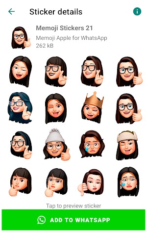 Memoji Apple for WhatsApp Screenshot 3