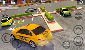 Multi-Level Taxi car Parking : Driving School Screenshot 0