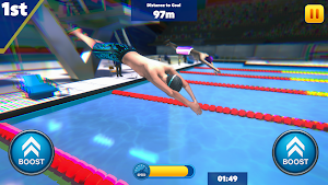 Summer Sports Swimming Games Screenshot 0