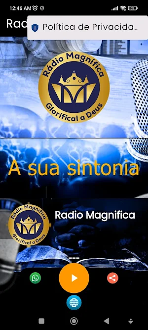Rádio Magnífica Screenshot 1