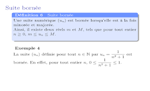 Cours de Maths : suites Screenshot 0