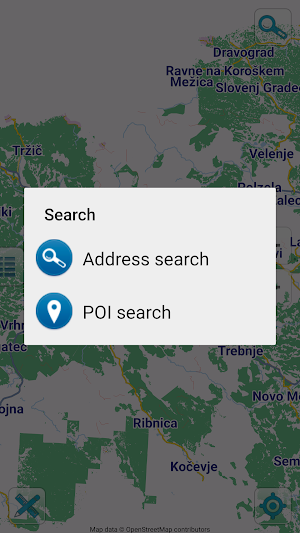Map of Slovenia offline Screenshot 1